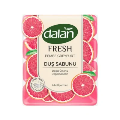 صابون دالان Dalan fresh با رایحه گریپ فروت بسته ۴ عددی
