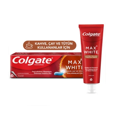 خمیردندان کولگیت MAX WHITE حجم ۷۵ میلی