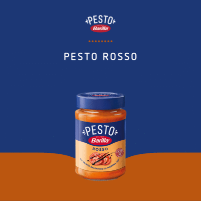 سس پستو ریحان ، گوجه و بالزامیک ۱۹۰ گرم باریلا barilla