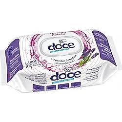 دستمال مرطوب سطوح DOCE با رایحه لوندر اسطوخودوس بسته ۱۰۰ عددی