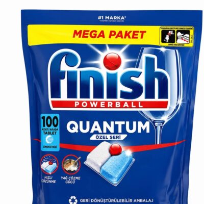 قرص ماشین ظرفشویی مدل Quantum Powerball بسته 100 عددی