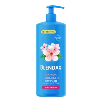 شامپو بلنداکس Blendax حاوی عصاره شکوفه گیلاس حجم ۹۰۰ میل